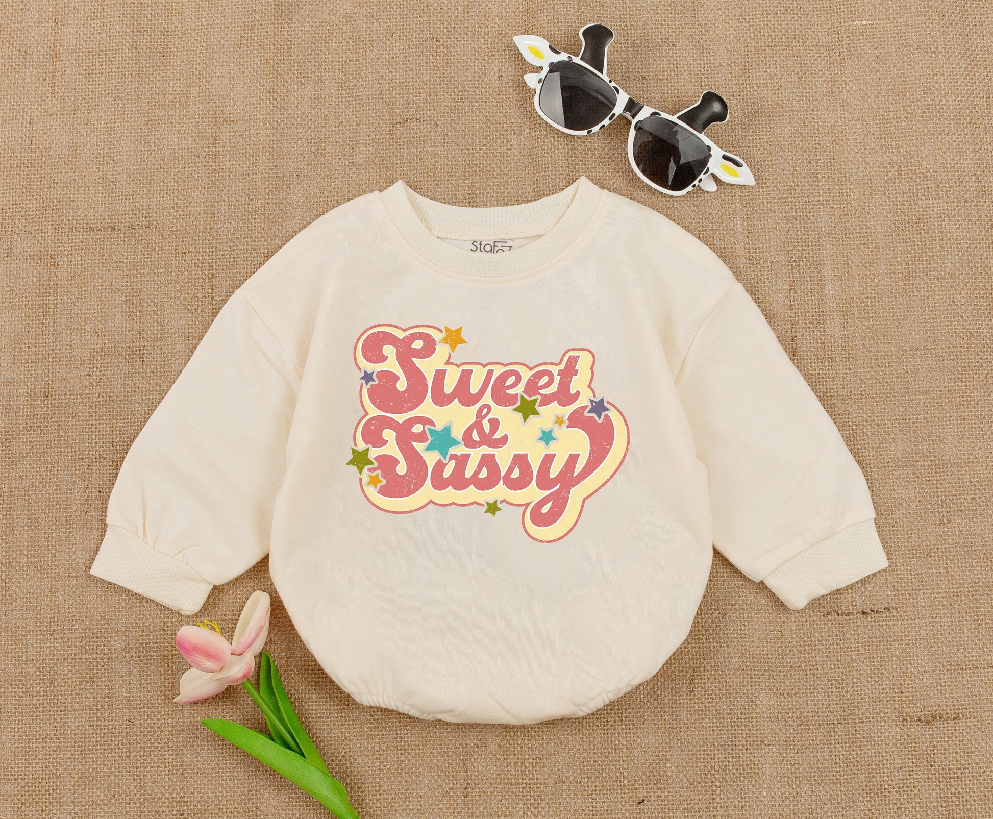 Groovy Baby Romper: Sweet Toddler Sweater, Perfect Shower Gift