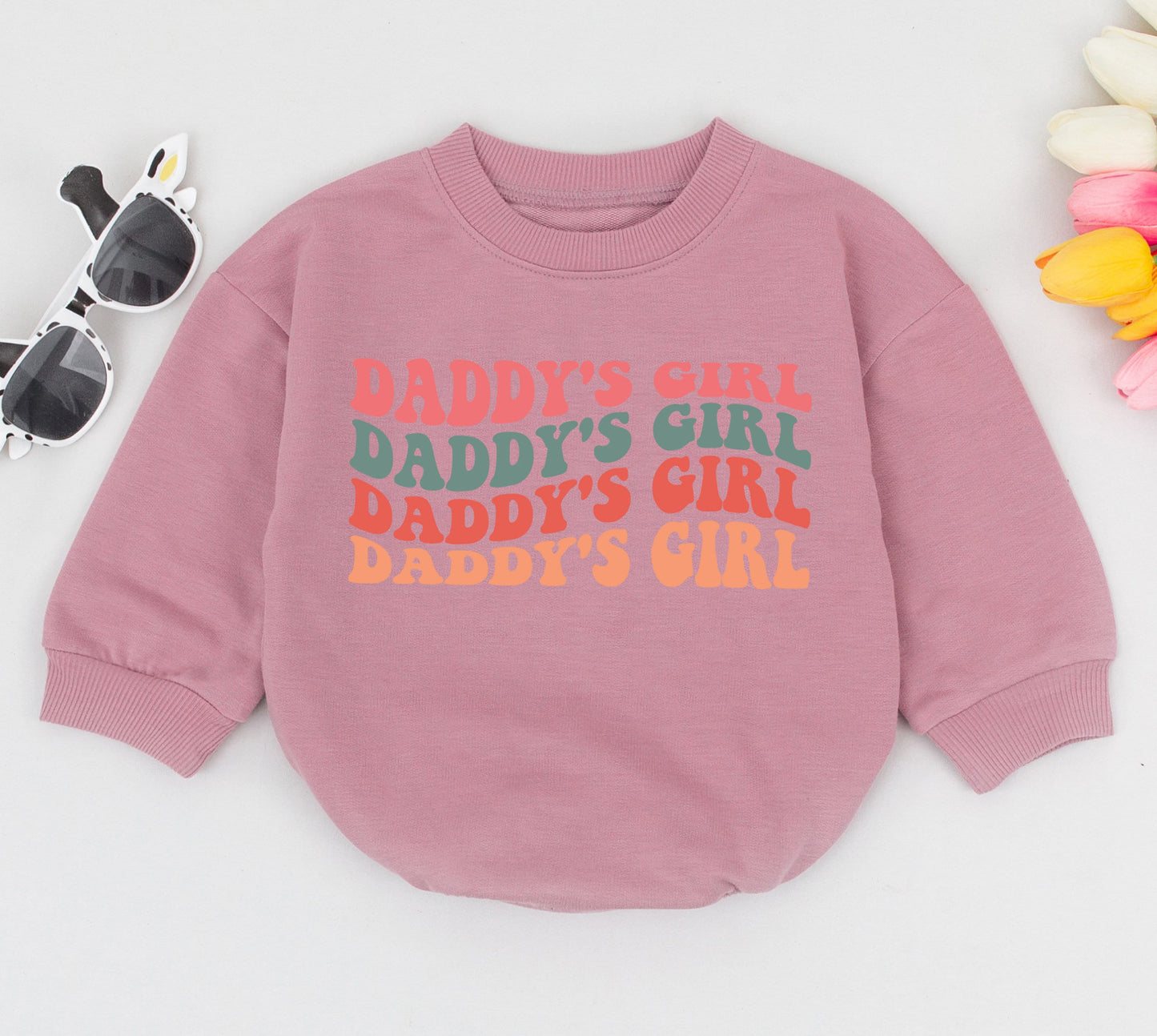 Daddy's Girl Retro Romper | Perfect Father's Day Baby Gift