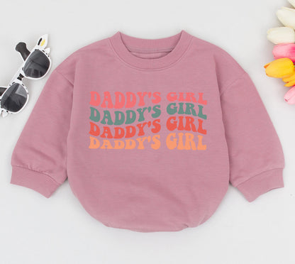 Daddy's Girl Retro Romper | Perfect Father's Day Baby Gift