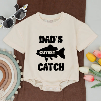 Father-Son Fishing Shirts: “Reel Cool Dad” & “Daddy's Cutest Catch”