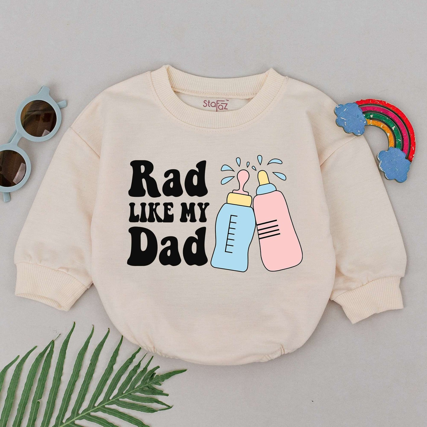Dad and Baby Matching Romper: Perfect Father’s Day or Baby Shower Gift