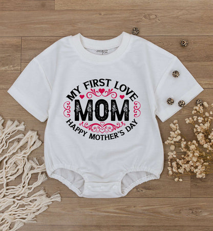 My First Mother's Day Baby Outfit: Cute Romper & Bodysuit Gift