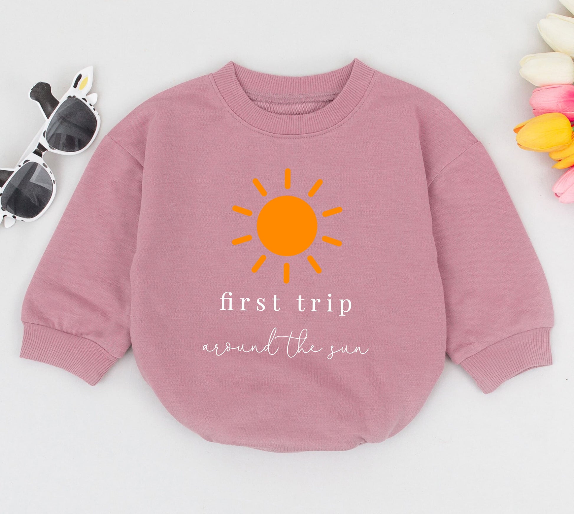 Sun-Themed First Birthday Romper: Smash Cake & Adventure Outfit