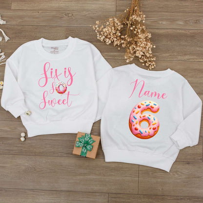 Personalized Sweet One Baby Girl First Birthday Outfit Romper with Name Newborn Bodysuit Long Sleeve Cute Comfortable Shower Gift Celebration