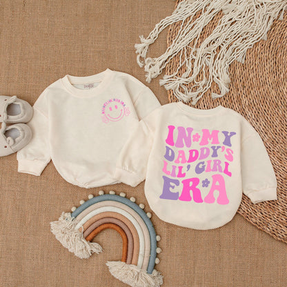 Daddy's Girl Romper & Bodysuit Baby Girl Outfit, Soft Cotton Gift for Baby, Coming Home Outfit, Daddy & Me Clothes