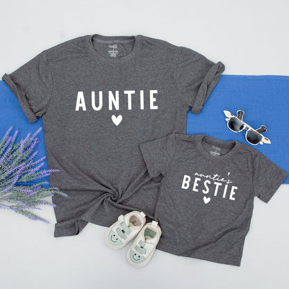 Matching Aunt and Mini Shirts – Personalized Gifts for Family