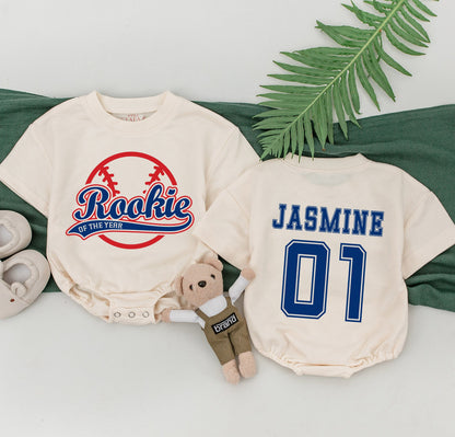 Rookie Baseball Birthday Shirt – Family Matching Tees for All