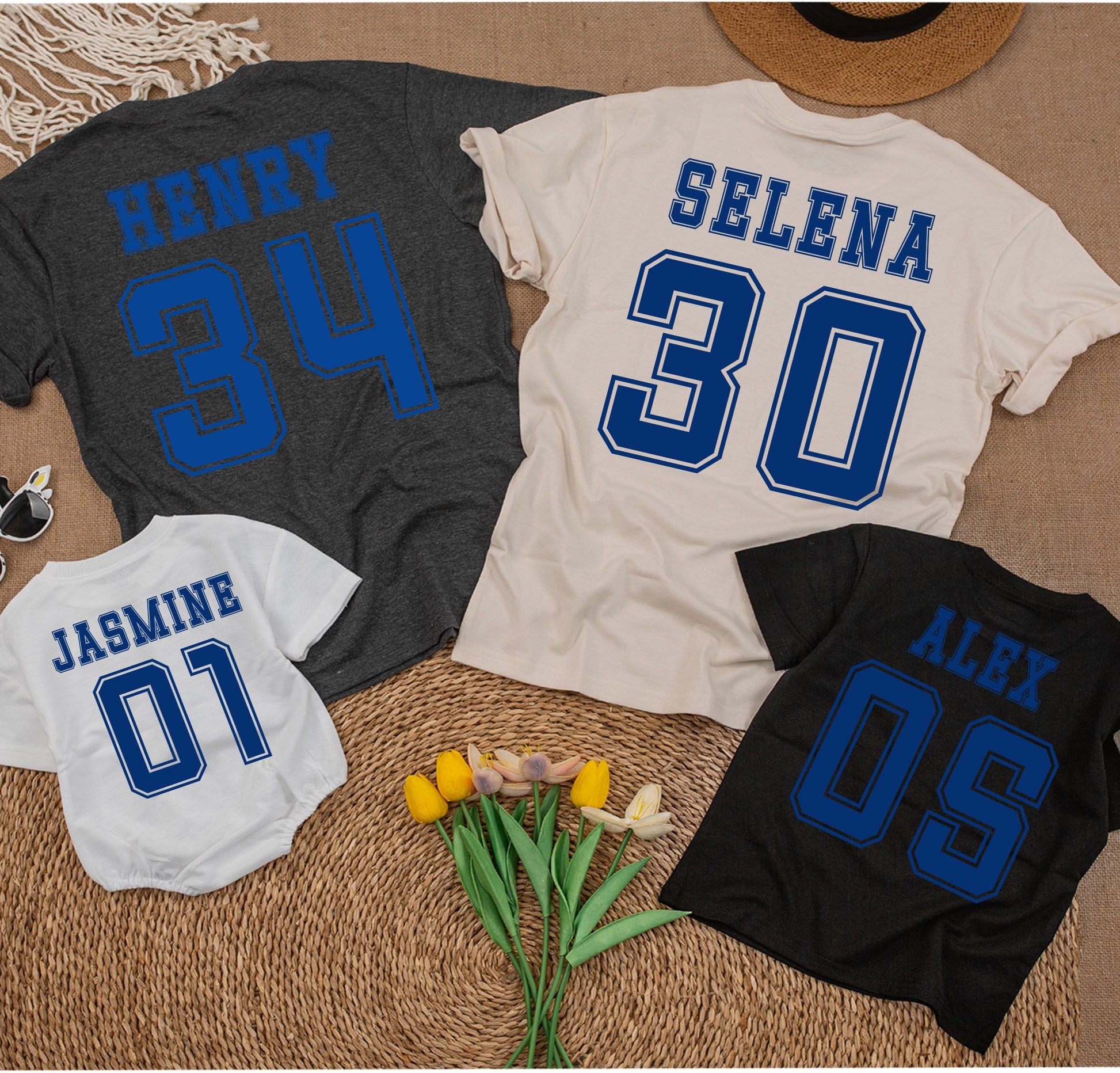 Rookie Baseball Birthday Shirt – Family Matching Tees for All