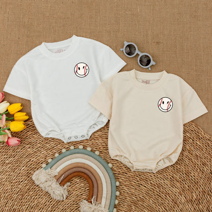 Retro Checkered Baseball Romper – Perfect Baby Shower Gift Idea