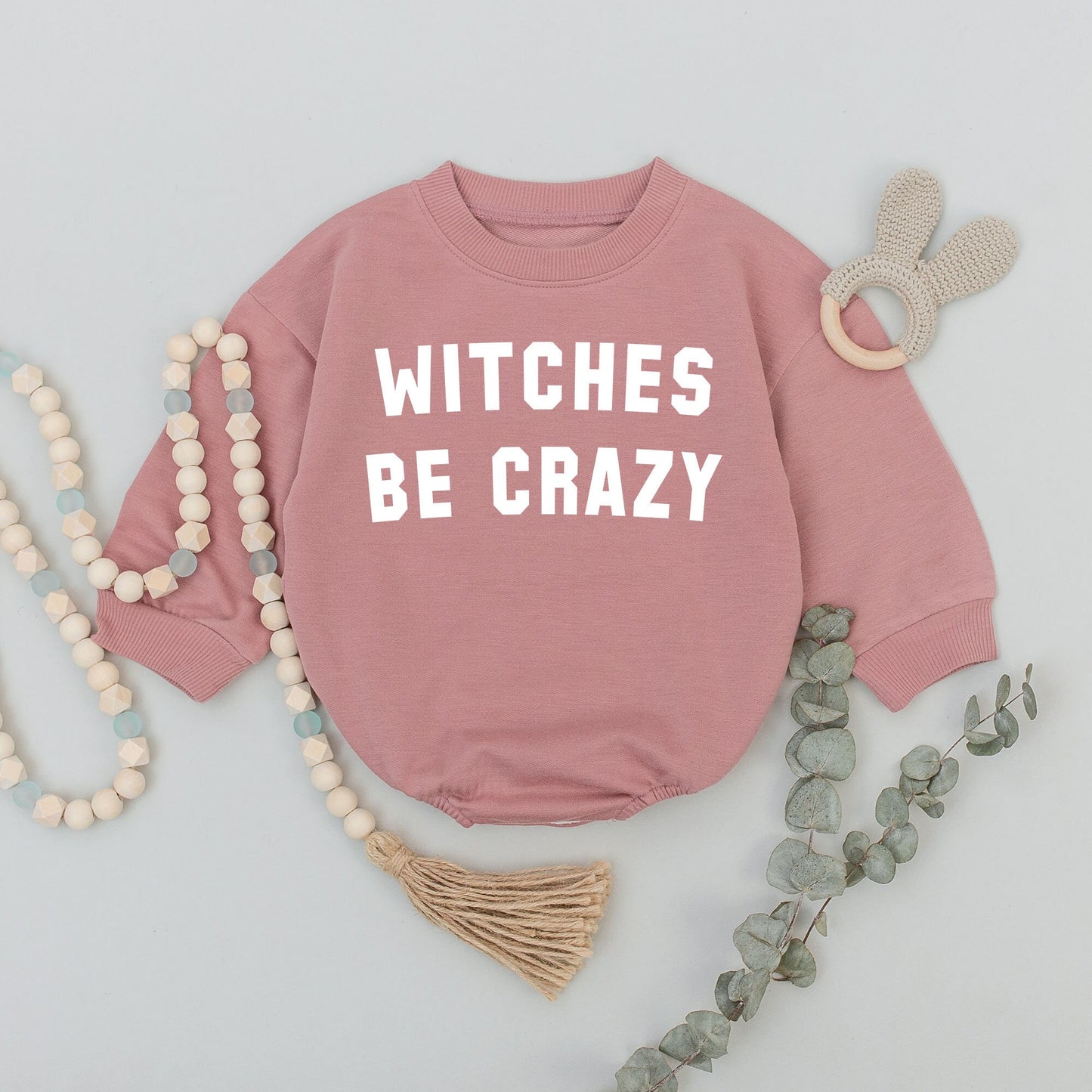 Cute Witchy Romper for Toddlers - First Halloween Baby Outfit