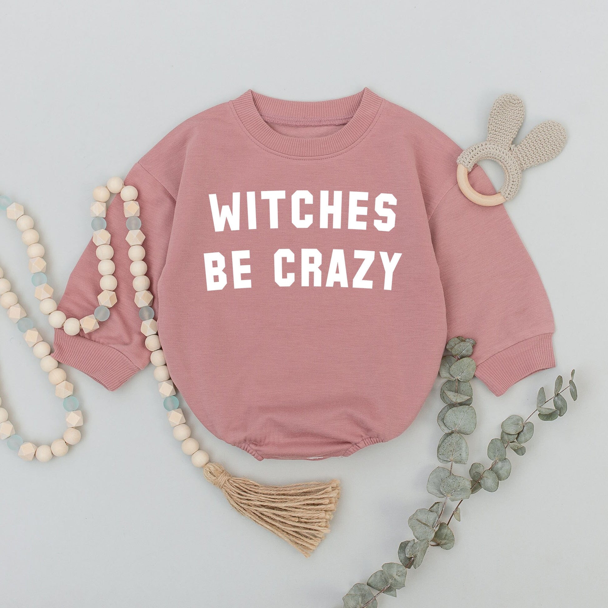 Cute Witchy Romper for Toddlers - First Halloween Baby Outfit