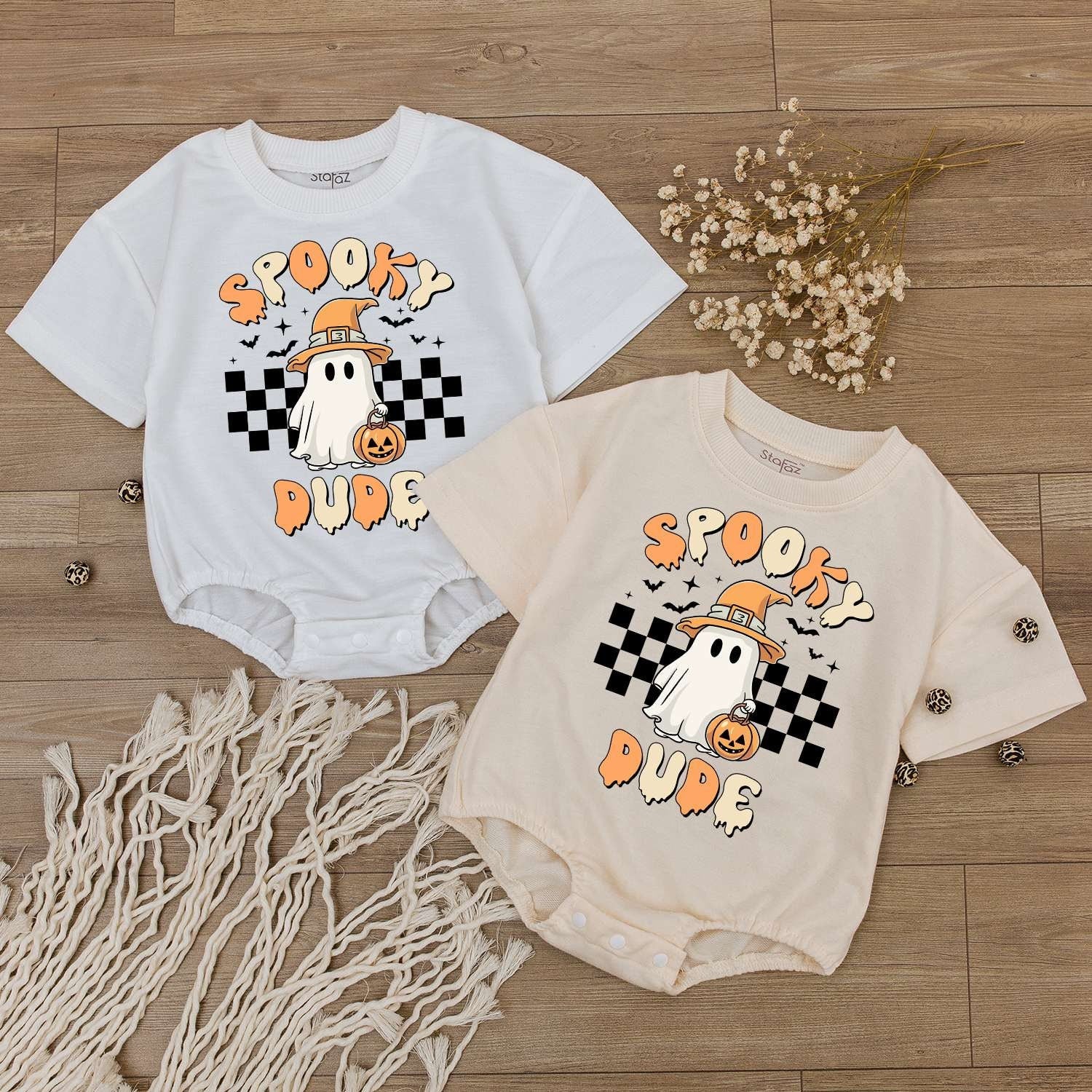 Spooky Family Shirt Set: Baby Romper, Toddler Tee, Fall Outfits