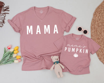 Matching Pumpkin Shirts for Mommy and Me – Fall Family Outfits