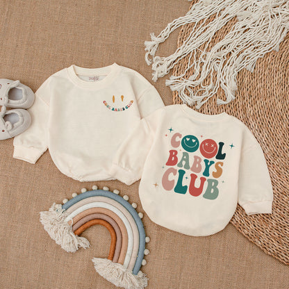 Matching Family Outfits: Baby Romper, Sweater & Sibling Shirts