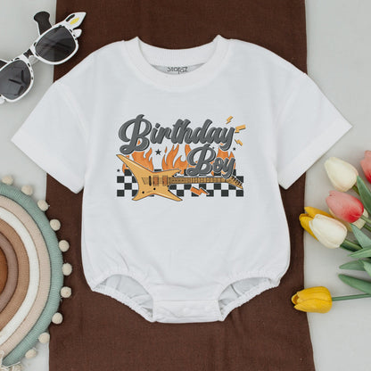 Rockin' One Birthday Family Matching Shirts, Born to Rock Outfit, Baby Boy 1st Birthday Bodysuit, Rock and Roll Party, Rockstar Celebration Gift Set