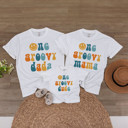 Groovy Retro Romper: 1st Birthday Outfit, Gender Neutral Gift