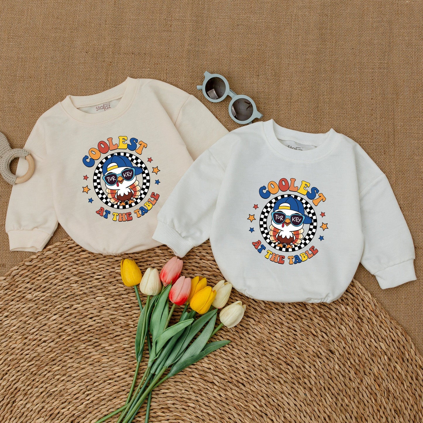 Thanksgiving Romper: Cute Turkey Toddler Outfit & Fall Baby Clothes