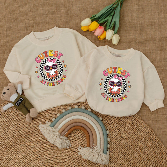 Thanksgiving Romper: Cute Turkey Shirt for Toddlers and Babies