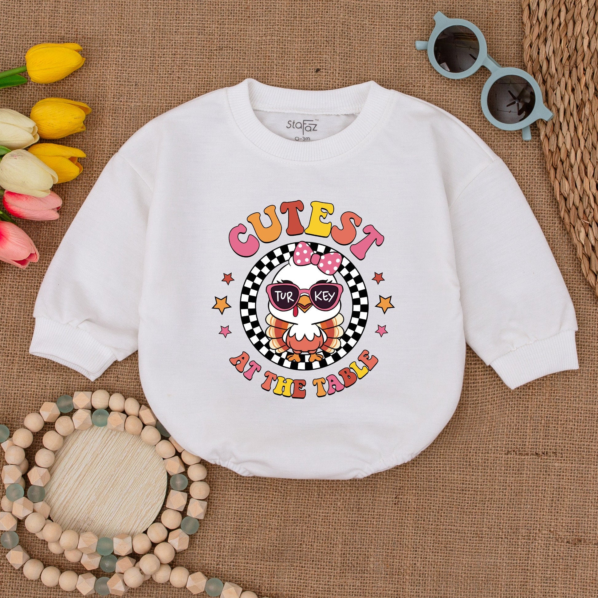 Thanksgiving Romper: Cute Turkey Shirt for Toddlers and Babies