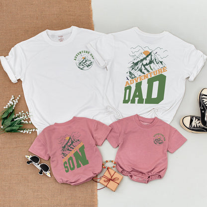 Matching Dad & Son Adventure Shirts: Perfect for Father’s Day Fun