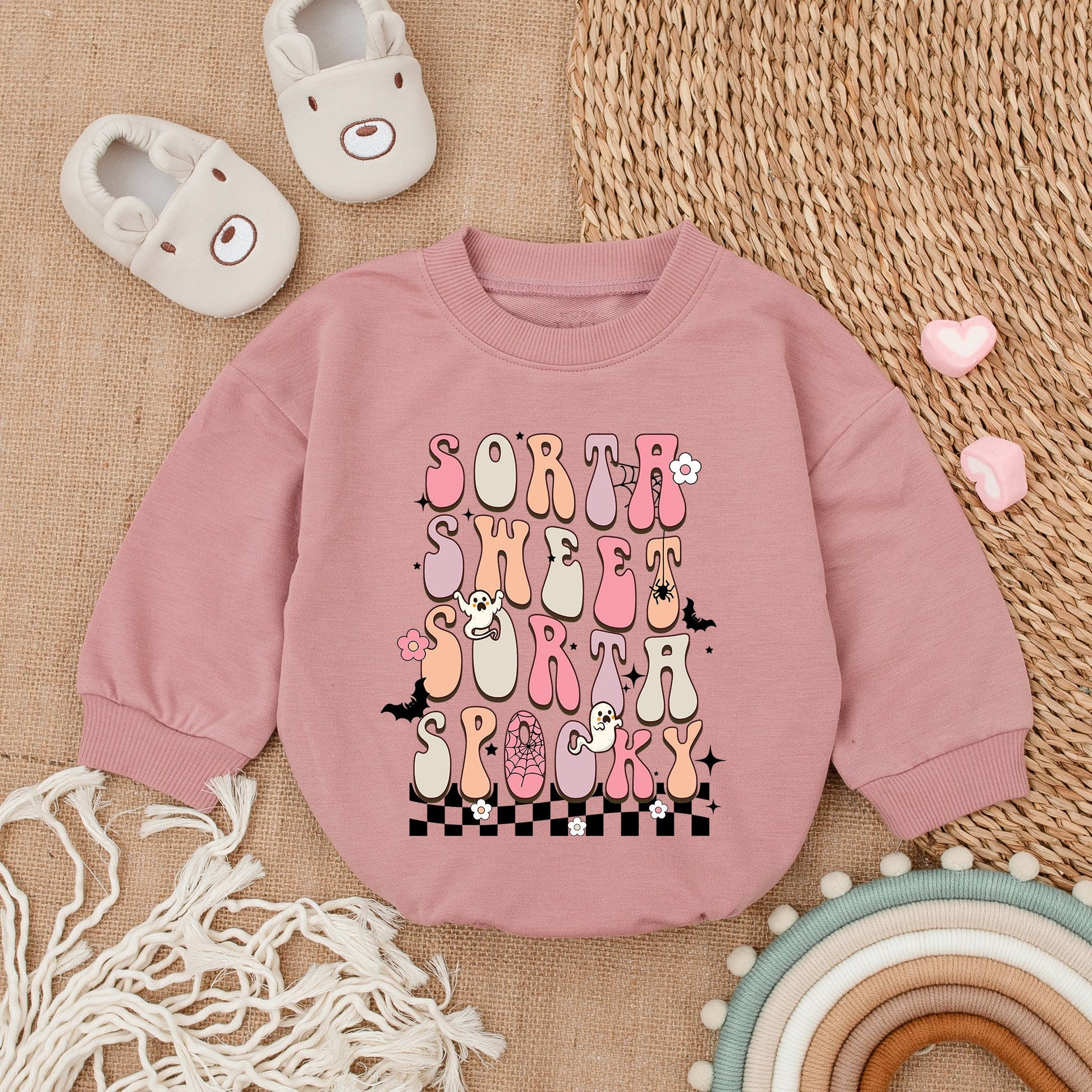 Sweet Spooky Baby Romper - First Halloween Outfit for Boys or Girls
