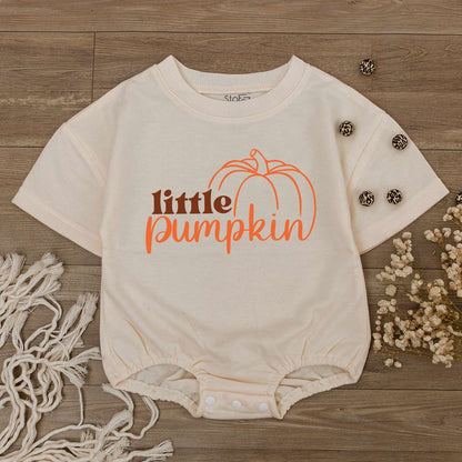Retro Pumpkin Bodysuit & Romper – Mommy & Me Fall Outfits
