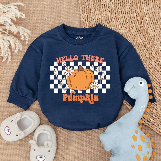 Little Pumpkin Thanksgiving Romper | Fall Baby Outfit & Gift