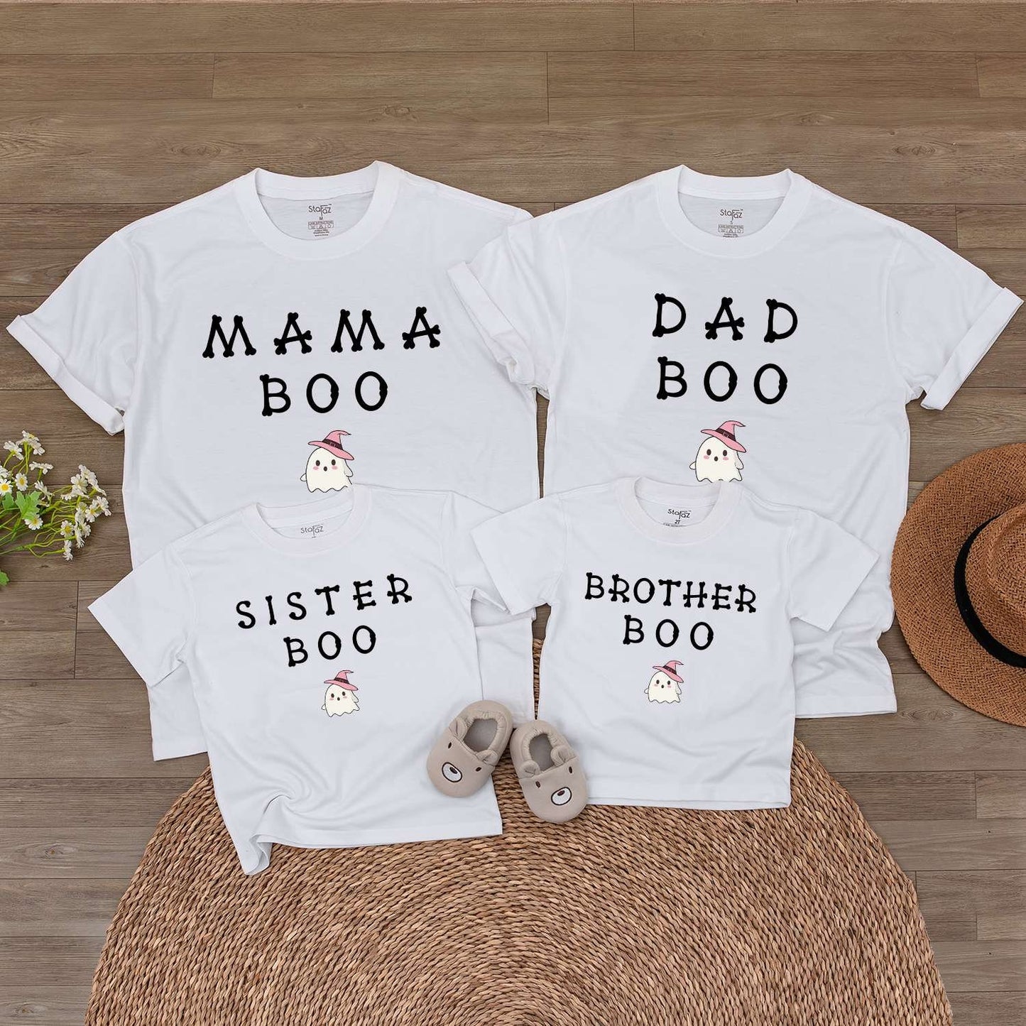 Retro Mommy & Me Matching Outfit: Baby Bodysuit & Kid T-shirt Set