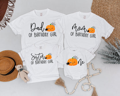 Fall Family Pumpkin Shirts: 1st Birthday Outfit & Halloween Costume