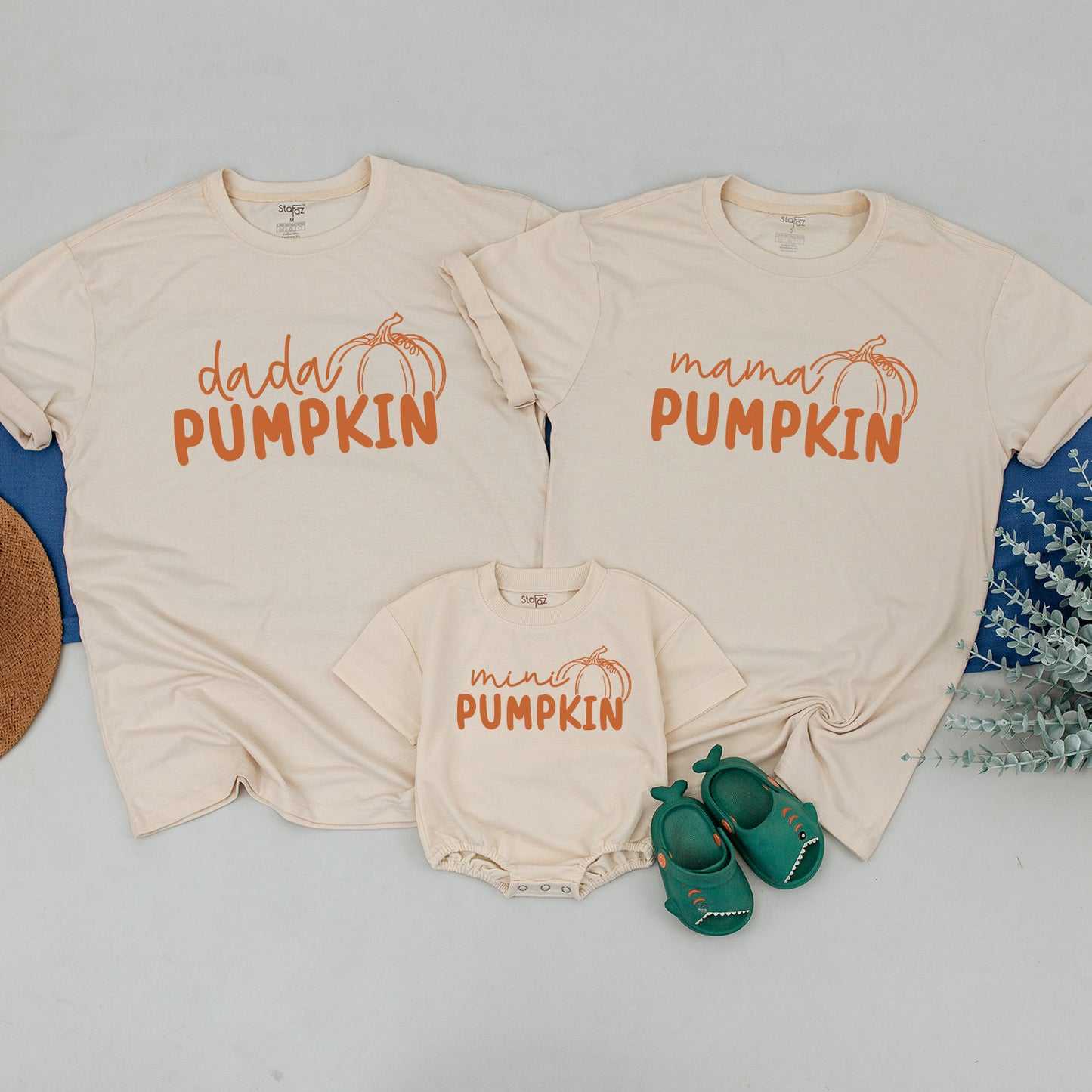 Family Pumpkin Shirts: Matching Fall Outfits, Mommy & Me, Thanksgiving