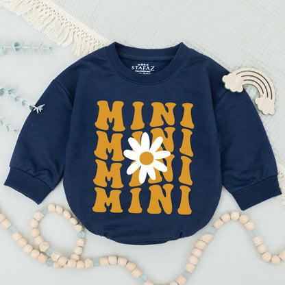 Retro Mama & Daughter Daisy Sweatshirt Set: Cute Matching Outfit