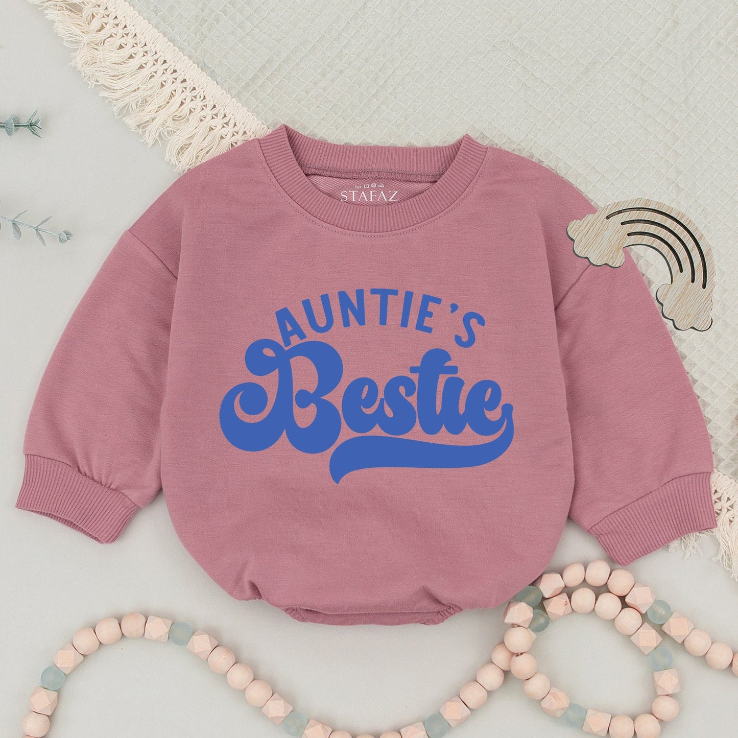 Auntie & Niece Personalized Sweatshirts - Cute Custom Gift Set