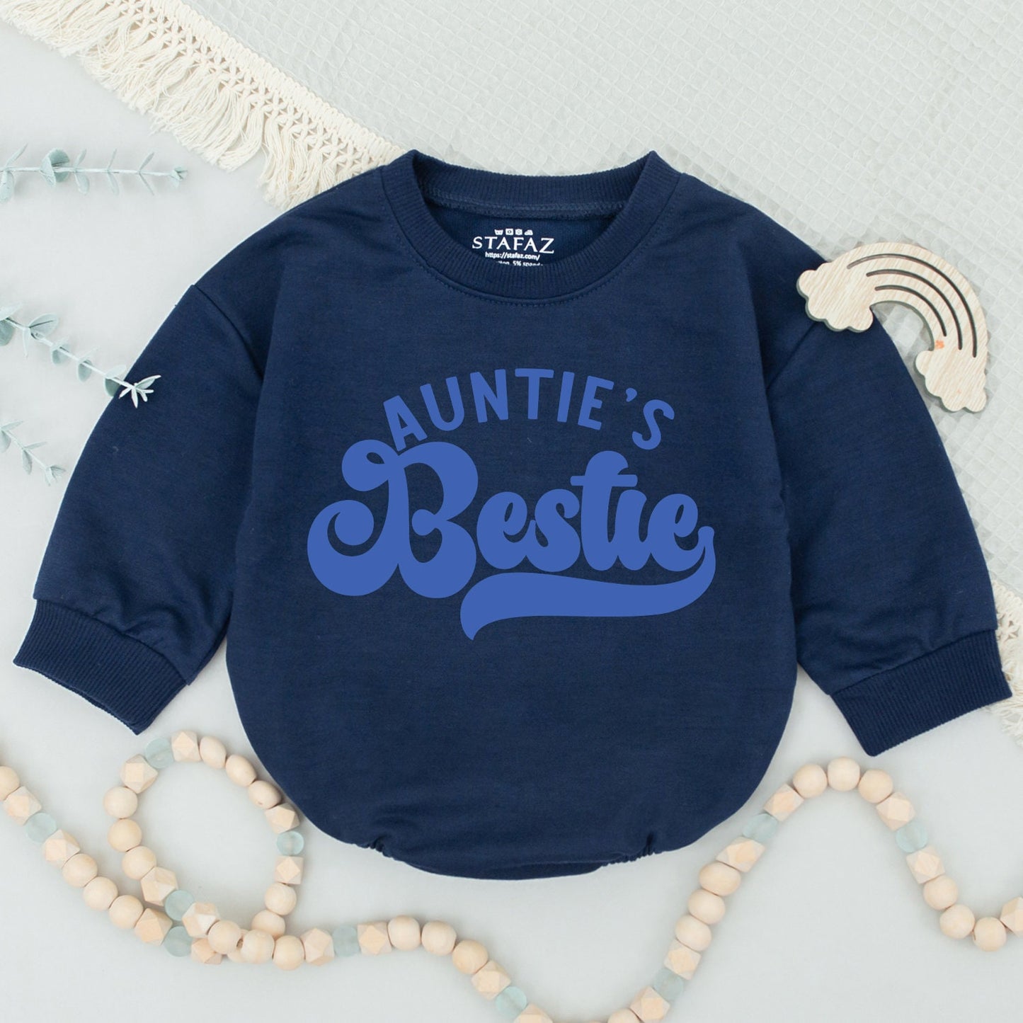 Auntie & Niece Personalized Sweatshirts - Cute Custom Gift Set