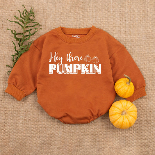 Pumpkin Thanksgiving Baby Romper - Perfect Fall Infant Outfit Gift