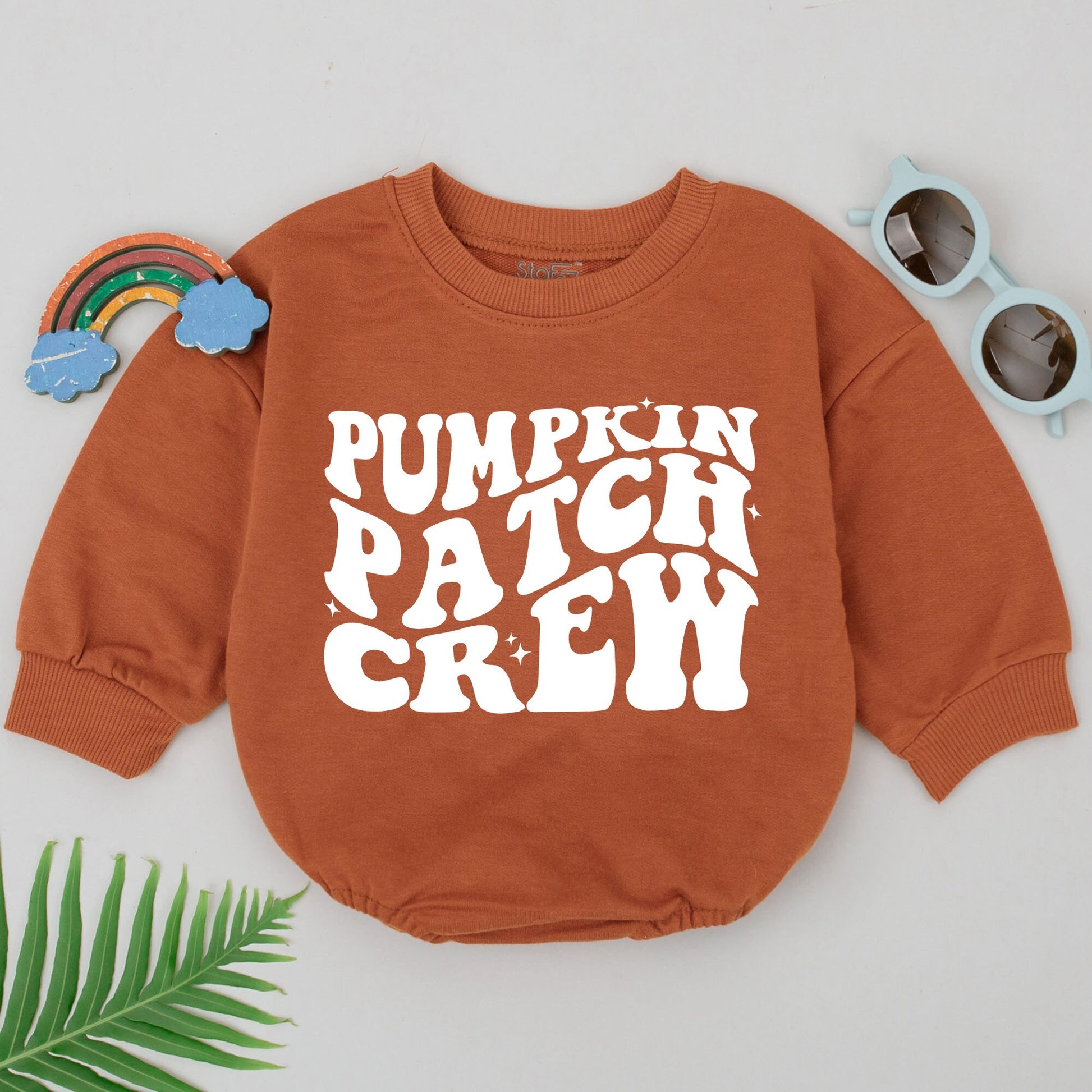 Pumpkin Spice Baby Romper: Fall Thanksgiving & Halloween Outfit  