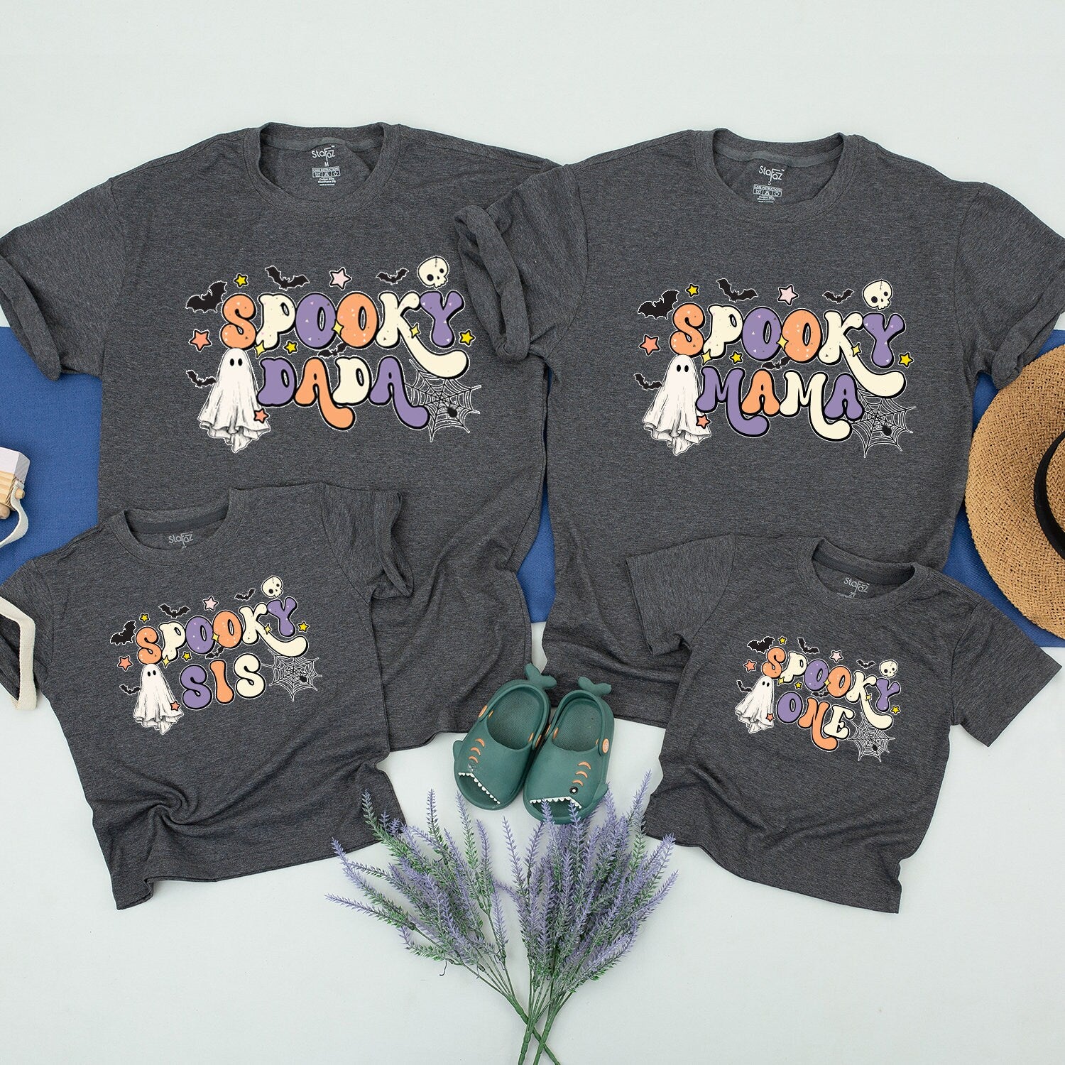 Spooky One 1st Birthday T-Shirt | Mommy & Me Halloween Family Tee