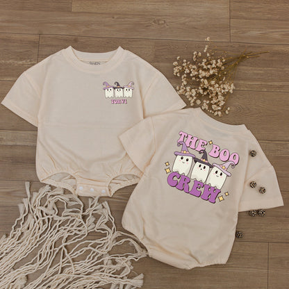 Matching Family Outfits: Halloween Romper & Thanksgiving Bodysuit