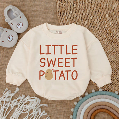Adorable Little Spud Best Gift For Baby, Potato Baby Romper, First Thanksgiving Outfit, Baby Shower Gift Bodysuit