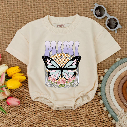 Butterfly Baby Bodysuit - Boho Summer Romper for Newborns