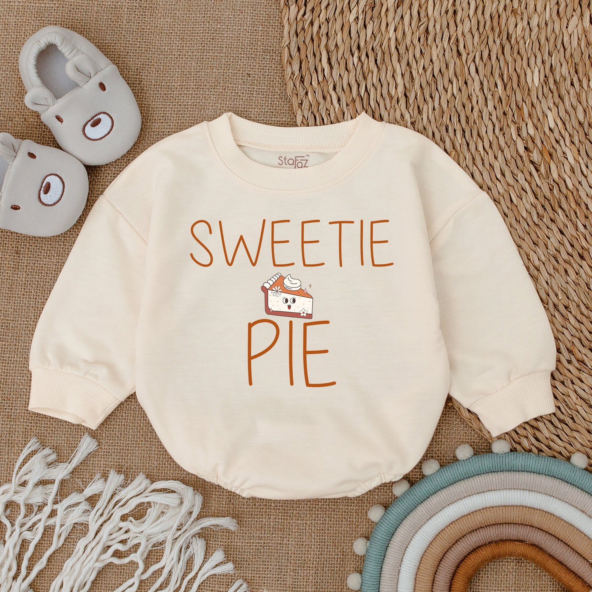Thanksgiving Baby Romper - Fall Outfit for Infant Girls & Boys