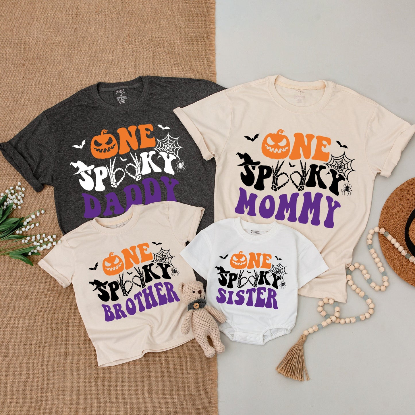 Spooky Family Outfits: Halloween Birthday & Matching Ghost Shirts