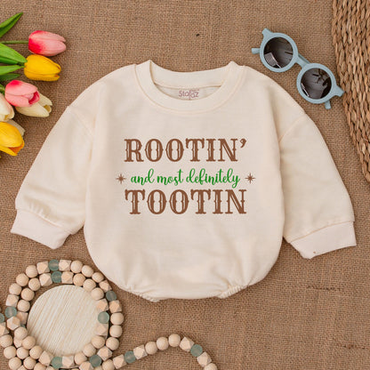 Rootin Tootin Western Baby Bubble Romper - Gender Neutral Bodysuit