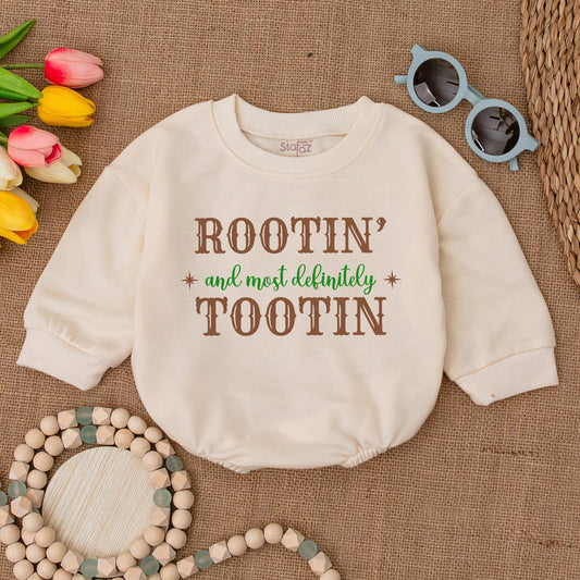 Rootin Tootin Western Baby Bubble Romper - Gender Neutral Bodysuit