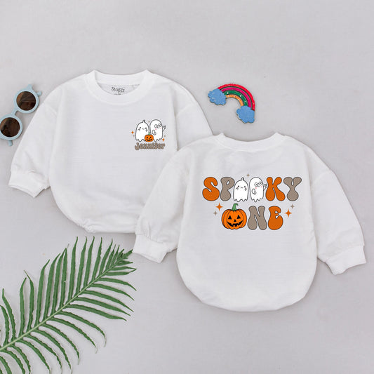 Halloween Baby Romper: Spooky First Birthday or Shower Gift