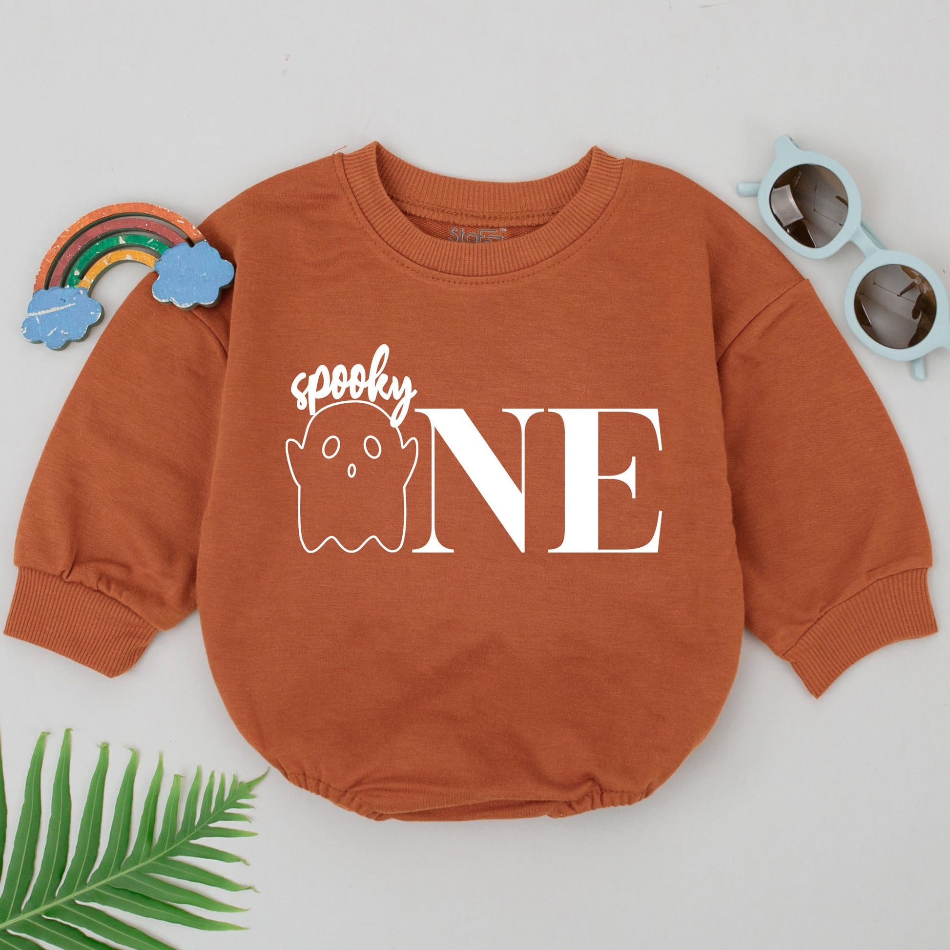 First Birthday Halloween Romper: Spooky Baby Boo Outfit for Girls