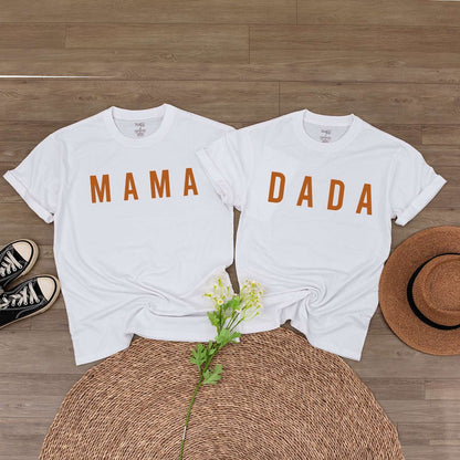 Matching Pumpkin Family Outfits: Baby Onesie, Kids & Toddler Tees  