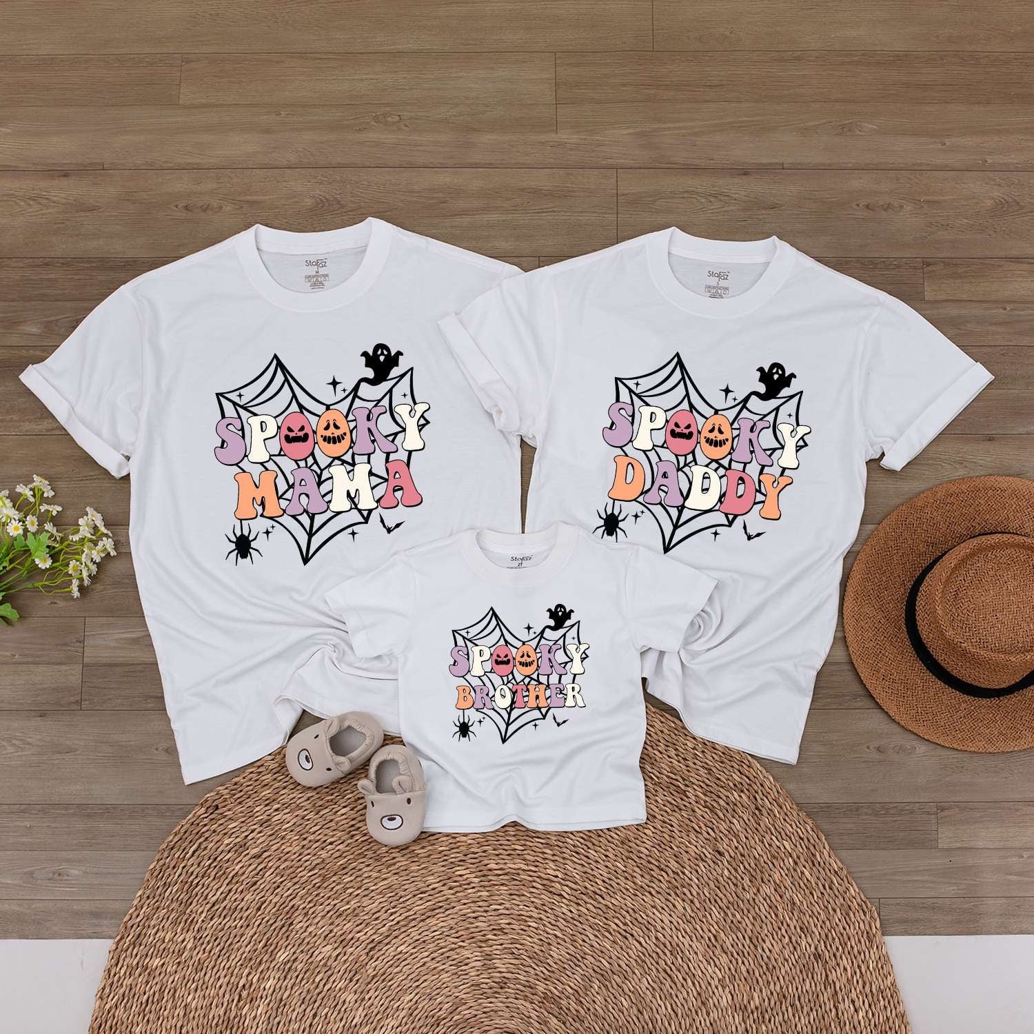 Matching Family Halloween Shirt & Baby Romper - Fall & Thanksgiving