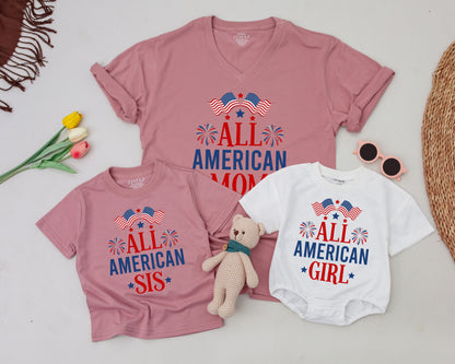 Patriotic Birthday Family Shirts: Dad & Baby 4th of July Outfits  