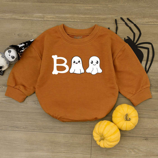 Pumpkin Baby Outfit, Newborn Romper, Fall Sweatshirt, Halloween Cute