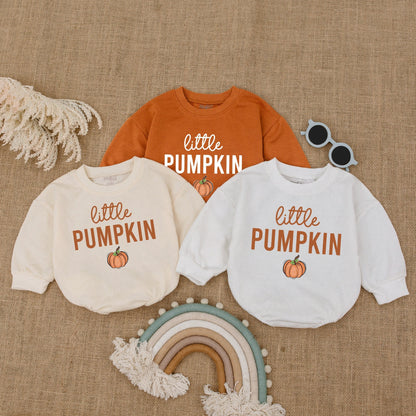 Pumpkin Bodysuit for Baby's First Fall: Thanksgiving & Halloween  